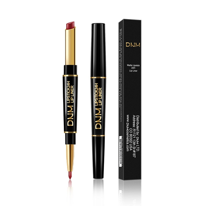 DNM Lippenstift-Set, wasserdicht, matt, Stift, Langanhaltend